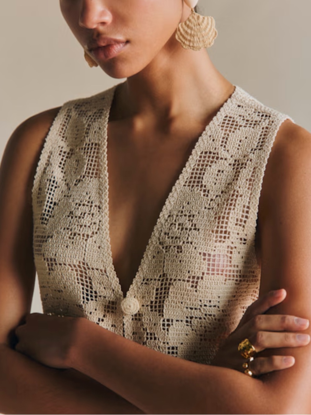 NWT SEZANE LIKA JACKET FLORAL EMBROIDERY WITH BEIGE - Picture 2 of 5